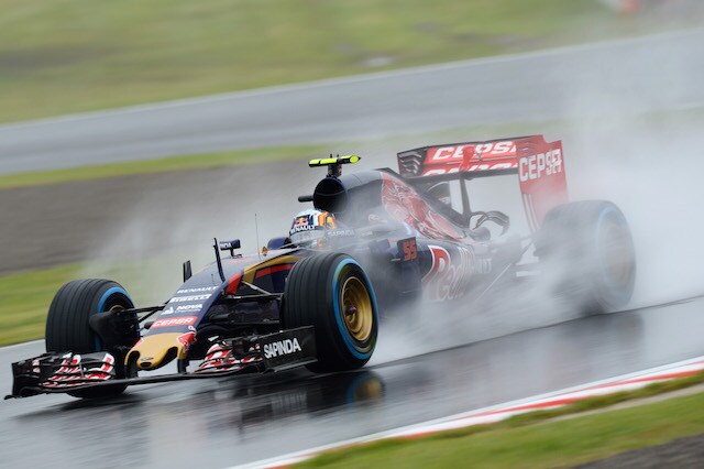 F1 Giappone: Sainz sul bagnato in FP1