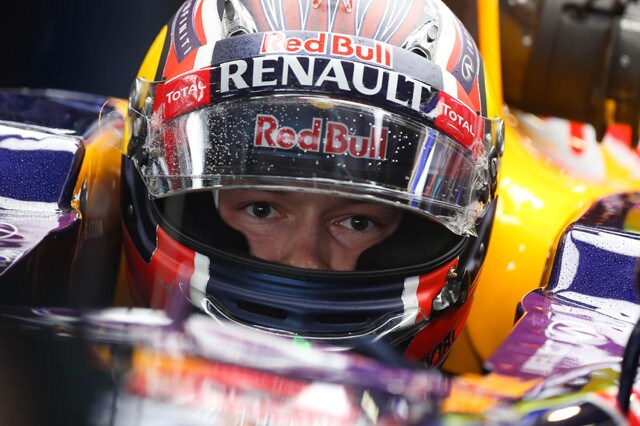Per Kvyat meglio continuasse a piovere
