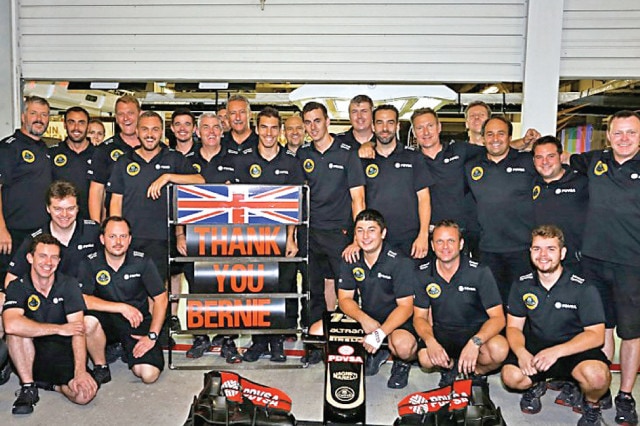 Lotus boys sfamati grazie a Ecclestone