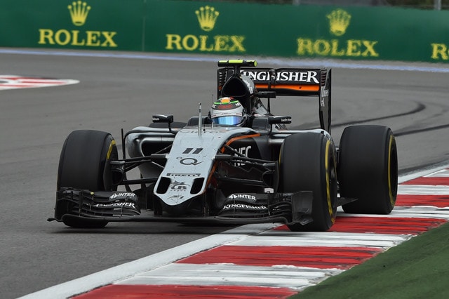 GP Russia, festa Force India con Perez