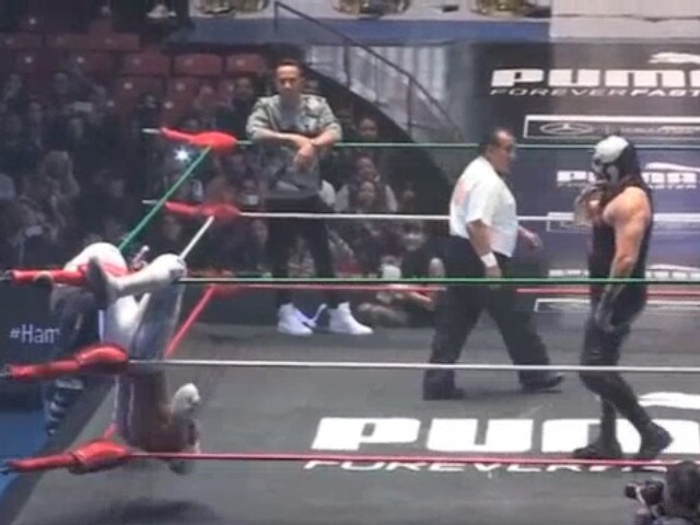 Hamilton si da al Wrestling