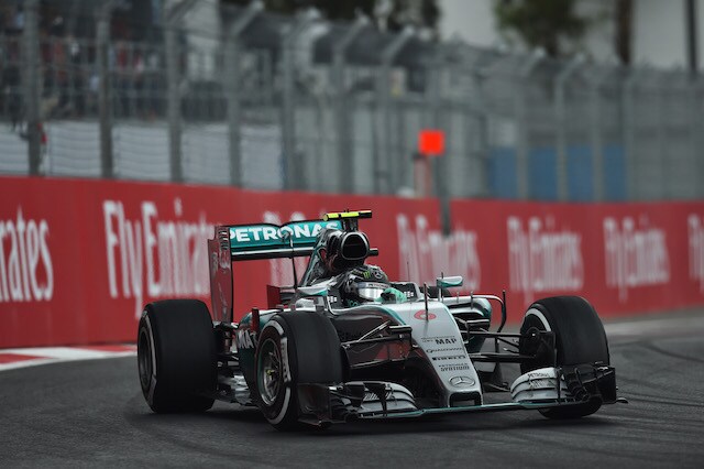 F1 Messico: Rosberg anche in FP3