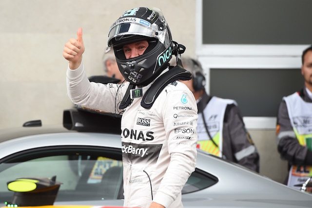 F1 Messico: Rosberg in pole
