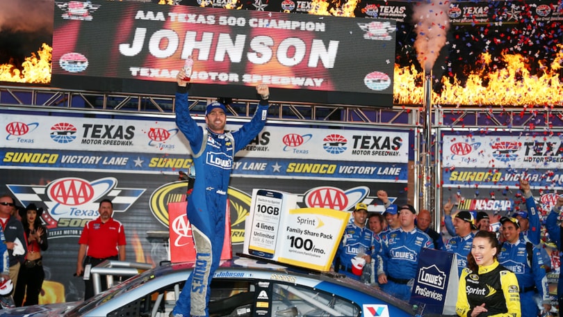 Nascar, Johnson beffa Keselowski in Texas