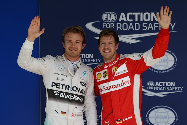 F1 Brasile: pole a Rosberg