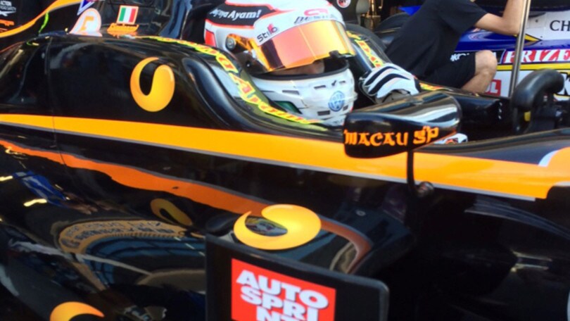 Giovinazzi a Macao coi colori di Autosprint