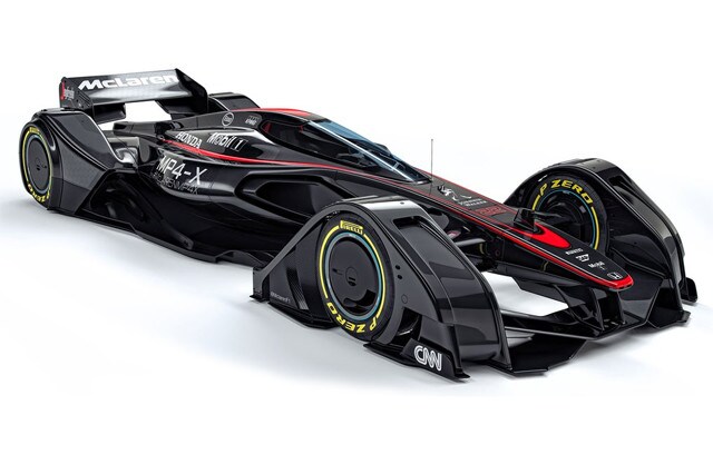 La F1 del futuro: McLaren MP4-X