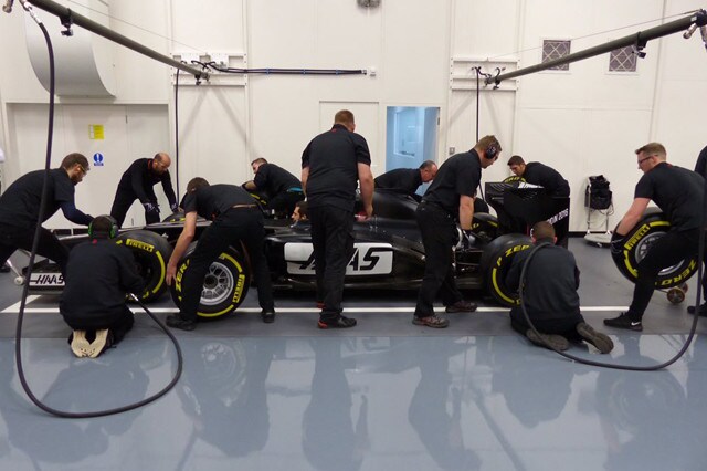 Presentazioni F1 2016, Haas debutta a Barcellona