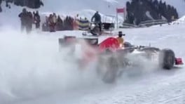 Verstappen sulla neve di Kitzbuhel