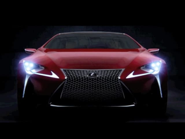 La futuristica Lexus LC 500