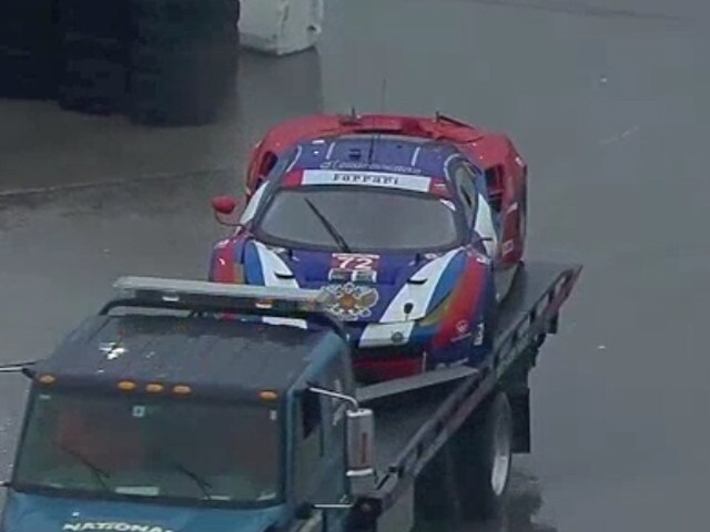 24 Ore Daytona: l'incidente di Bruni in qualifica