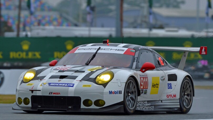 Daytona 24H: Tandy (Porsche) in qualifica