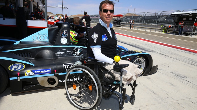 Frédéric Sausset, correrà Le Mans senza gambe né mani