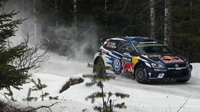 Rally di Svezia: Ogier chiude in testa la prima tappa