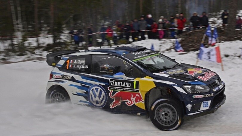 Rally di Svezia: Ogier resiste in testa