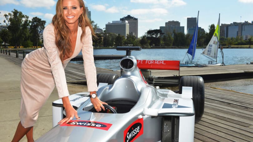 Brittany Davis, curve pericolose all’Australian GP