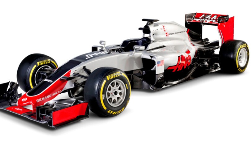 Haas VF-16, la monoposto del debutto in F1
