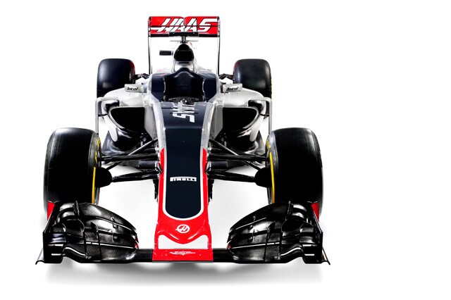 Haas VF-16, la monoposto del debutto in Formula Uno