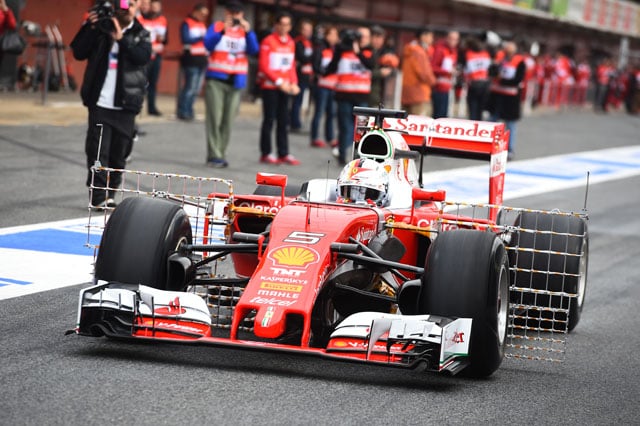 Test F1 Barcellona, le immagini dei giorni 1 e 2