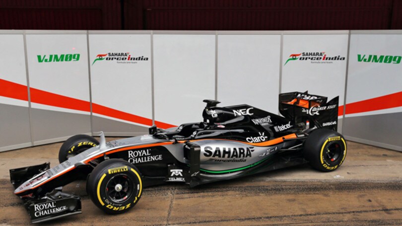 Force India VJM09: monoposto evoluzione del progetto 2015