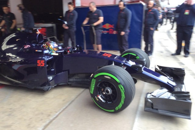 Toro Rosso, STR11 subito in pista