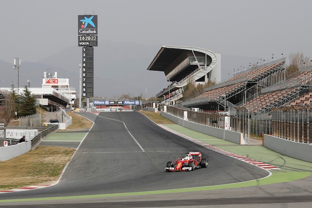 Test F1 Barcellona: 2ª giornata a Vettel