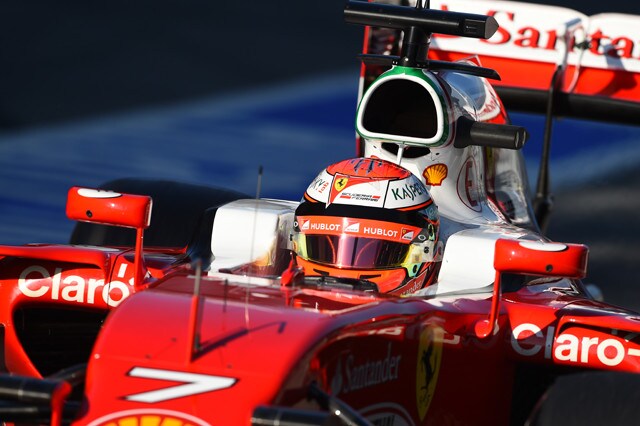 Test F1, Raikkonen: debutto problematico