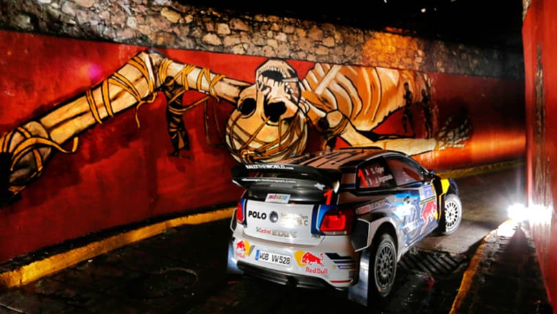Rally del Messico: Ogier subito leader