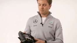 Il nuovo volante di Nico Rosberg
