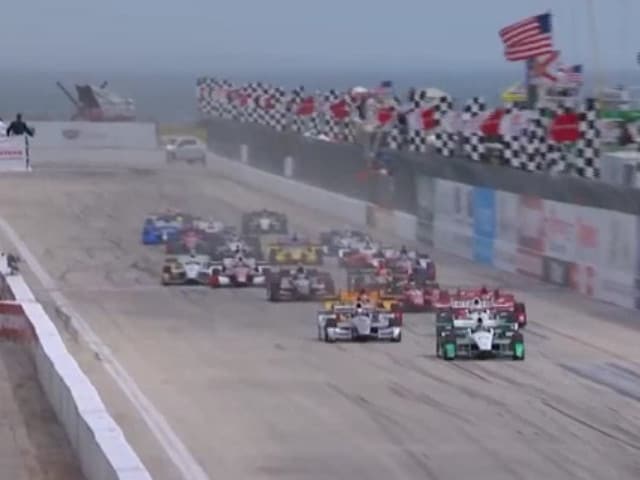 Indycar - St. Petersburg: Montoya inizia forte