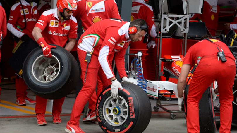 GP Spagna, gomme sotto stress