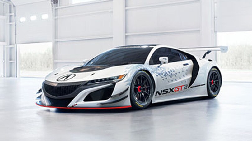 Ecco la nuova Honda-Acura NSX GT3 per il 2017