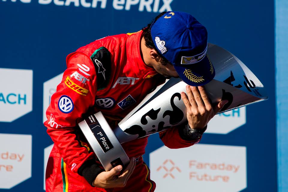 Formula E, Di Grassi vince a Long Beach e diventa leader