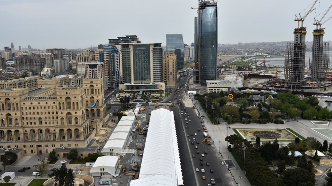 GP Europa, Whiting in visita a Baku