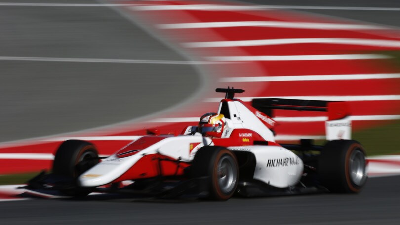 GP3 Barcellona, Leclerc fa subito centro