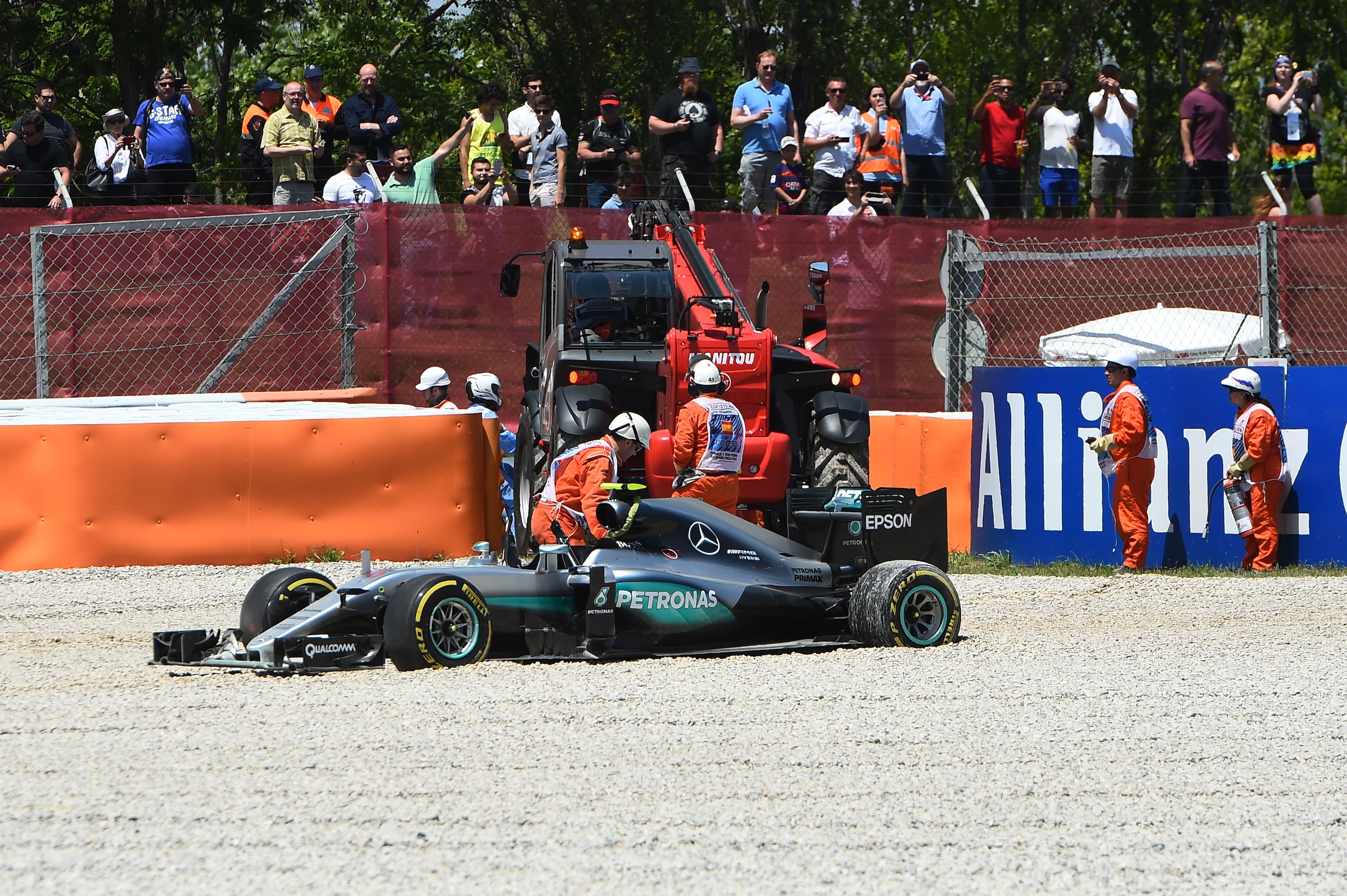 GP Spagna, Lauda furioso: "Guidare così è stupido"