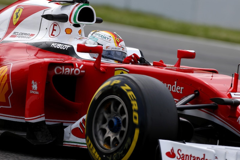 Test F1, Vettel il più rapido oggi a Barcellona