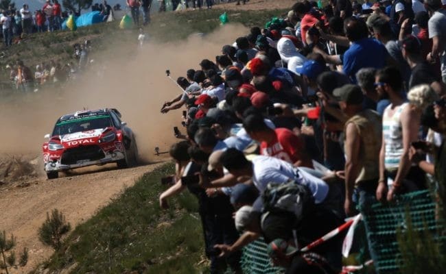 WRC: Meeke chiude in testa la prima tappa in Portogallo