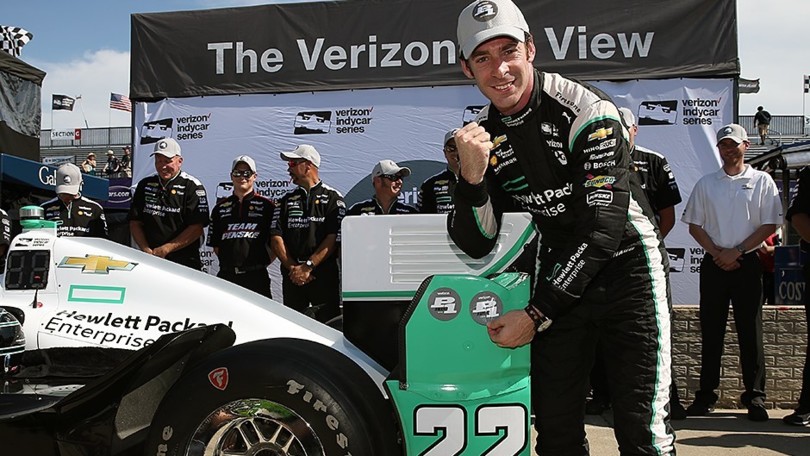 IndyCar, Pagenaud in pole per gara 1 a Detroit