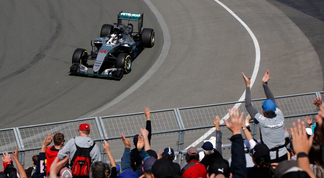 F1 Canada, libere 1 a Hamilton