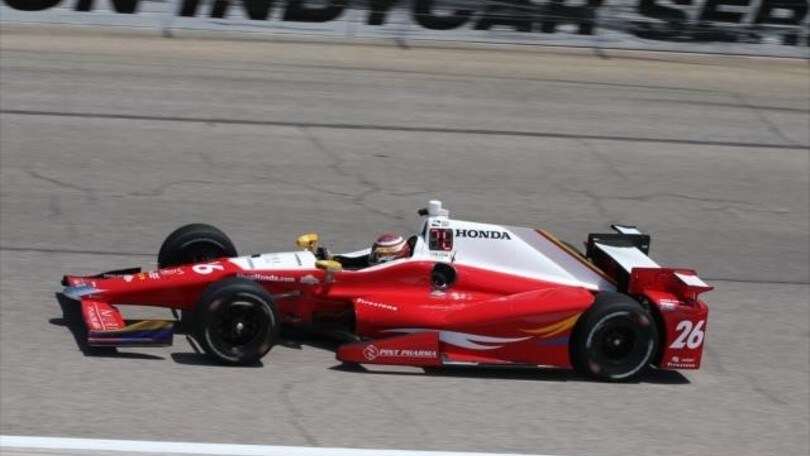 Indycar, in Texas prima pole di Munoz