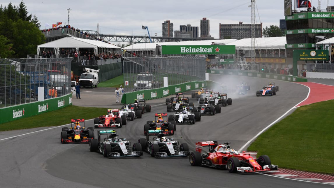 F1 Canada, la partenza razzo di Vettel nei dettagli