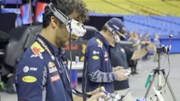 Ricciardo e Verstappen piloti di droni