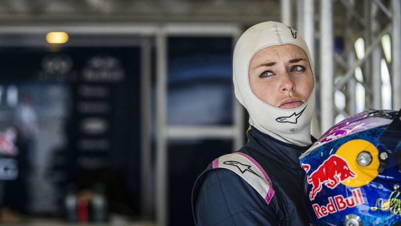 Lindsey Vonn, "slalom gigante" su Formula Renault 3.5
