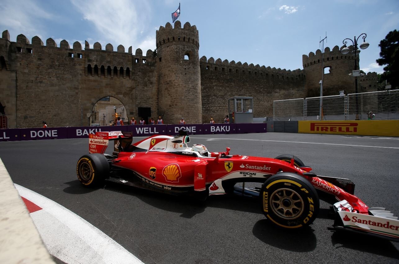 F1 Baku, Vettel 8° nelle libere: "Non è stata una giornata negativa"