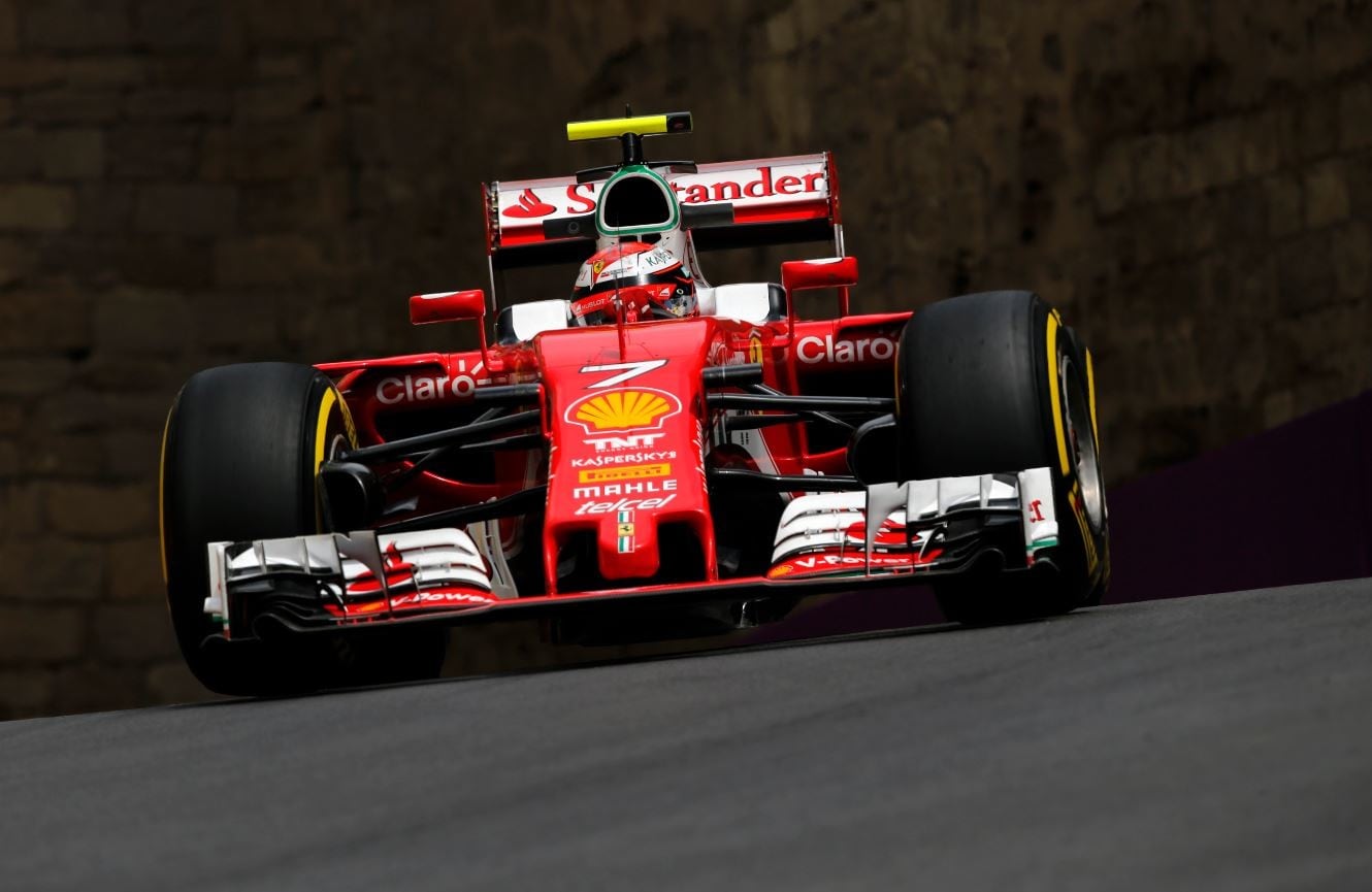 F1 Baku, Raikkonen: "Dobbiamo lavorare di più sul giro secco"