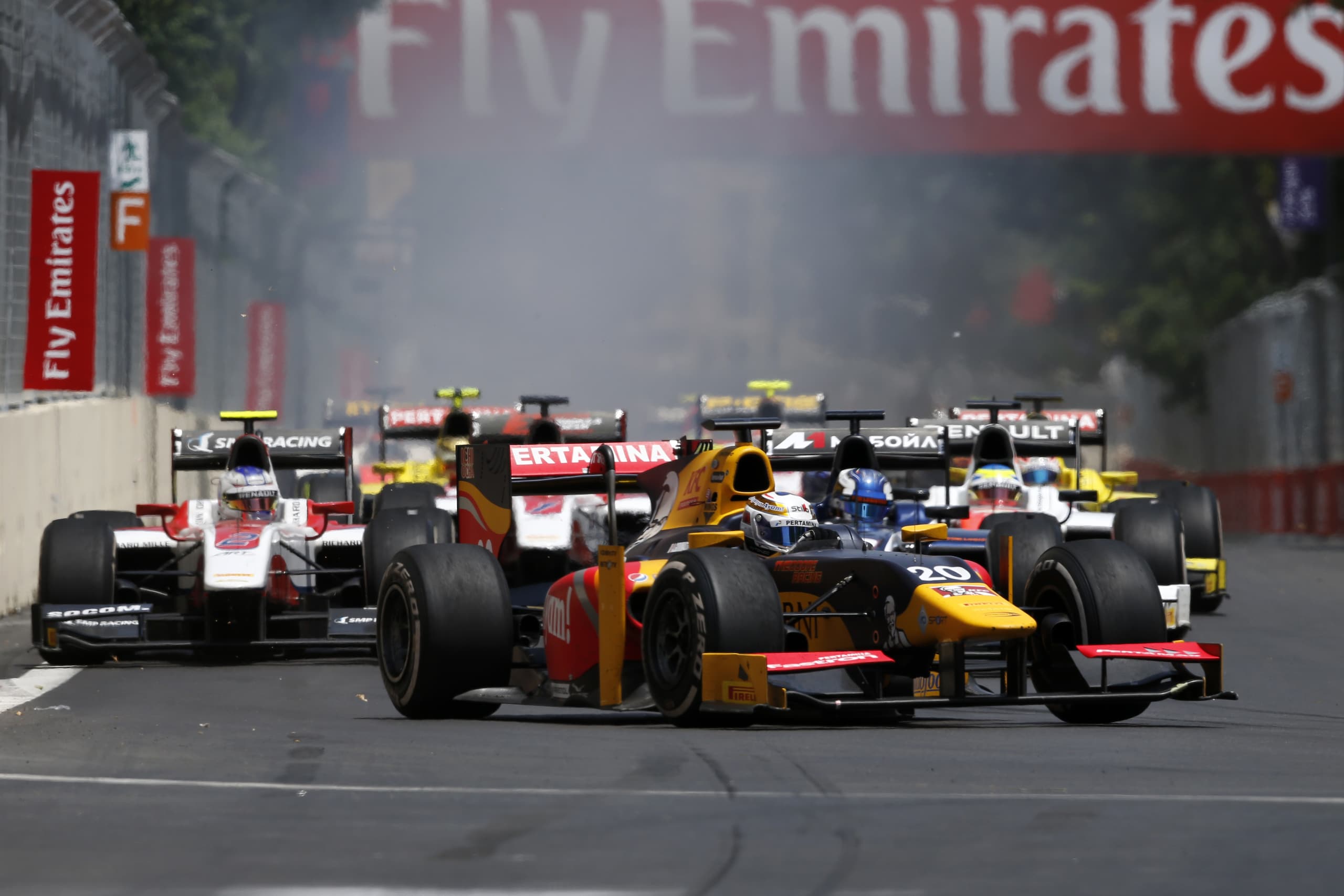GP2 Baku, Primo centro per un’imprendibile Giovinazzi