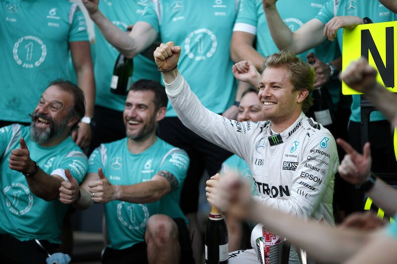 F1 Baku, il vincitore Rosberg: "Ho risolto da solo il problema con i pulsanti"