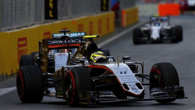 F1 Baku: Perez: «Lottare con Vettel? Sarebbe stato possibile»