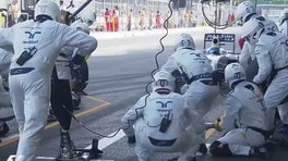 F1 Baku, Williams, un fulmine al pit stop